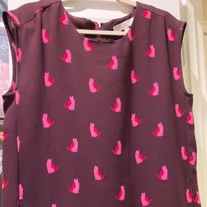 Loft Cat Shift Dress